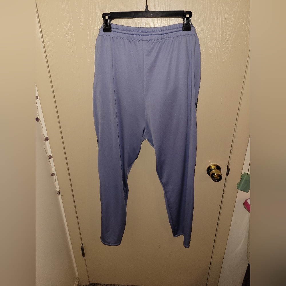 Victorias Secret Pink Active Track Pants Periwinkle Blue Womens Size XXL - Picture 4 of 6